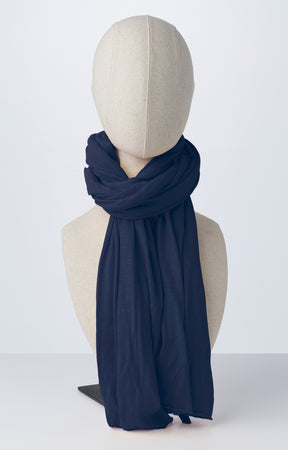 Rosa Scarf Dark Blue