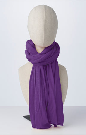 Rosa Scarf Deep Lavender