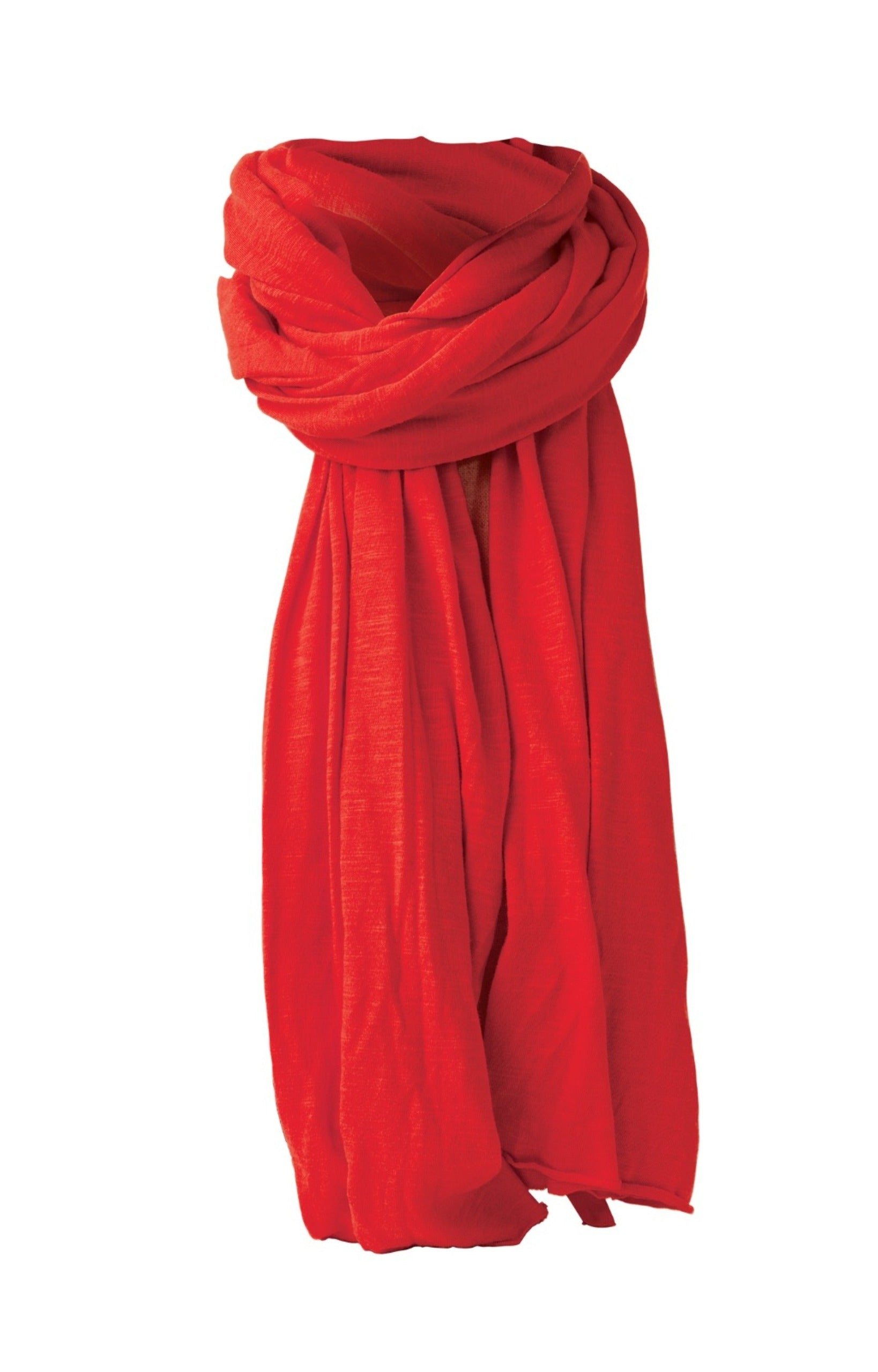 Rosa Scarf Fiery Red