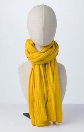 Rosa Scarf Yellow Mustard